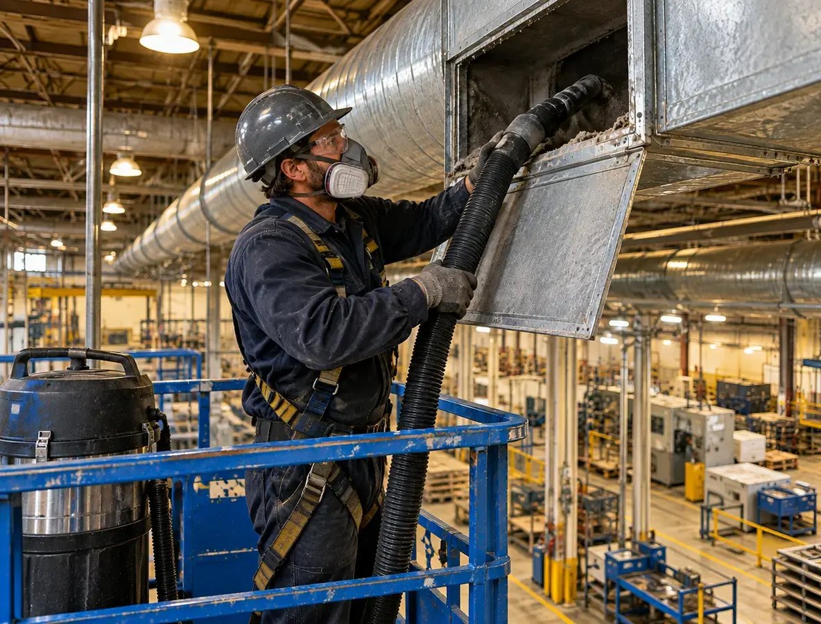 dust collector ductwork cleaning