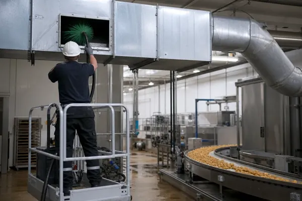 How Does Air Duct Cleaning Work in a Food Processing Plant — and What Do FDA and Your Auditors Expect?