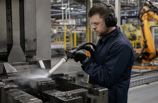 How Does Dry Ice Blasting Keep Automotive Plants Running in Northeast Ohio?